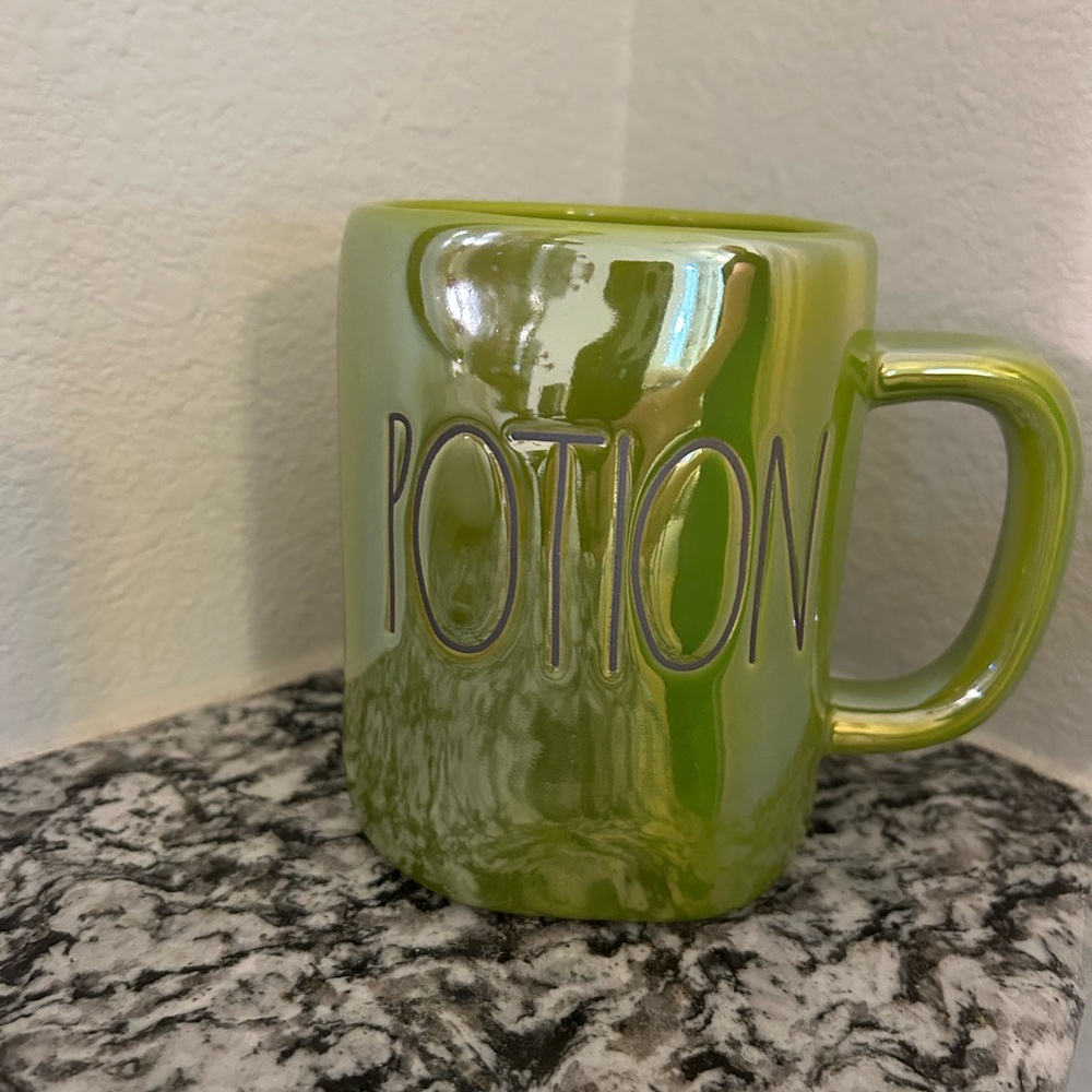 Rae Dunn Green 'Potion' Mug
